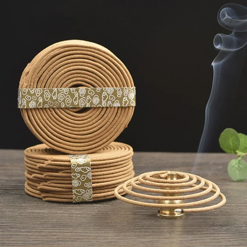 48pcs/Box Natural Coil Incense Aromatherapy Fragrance