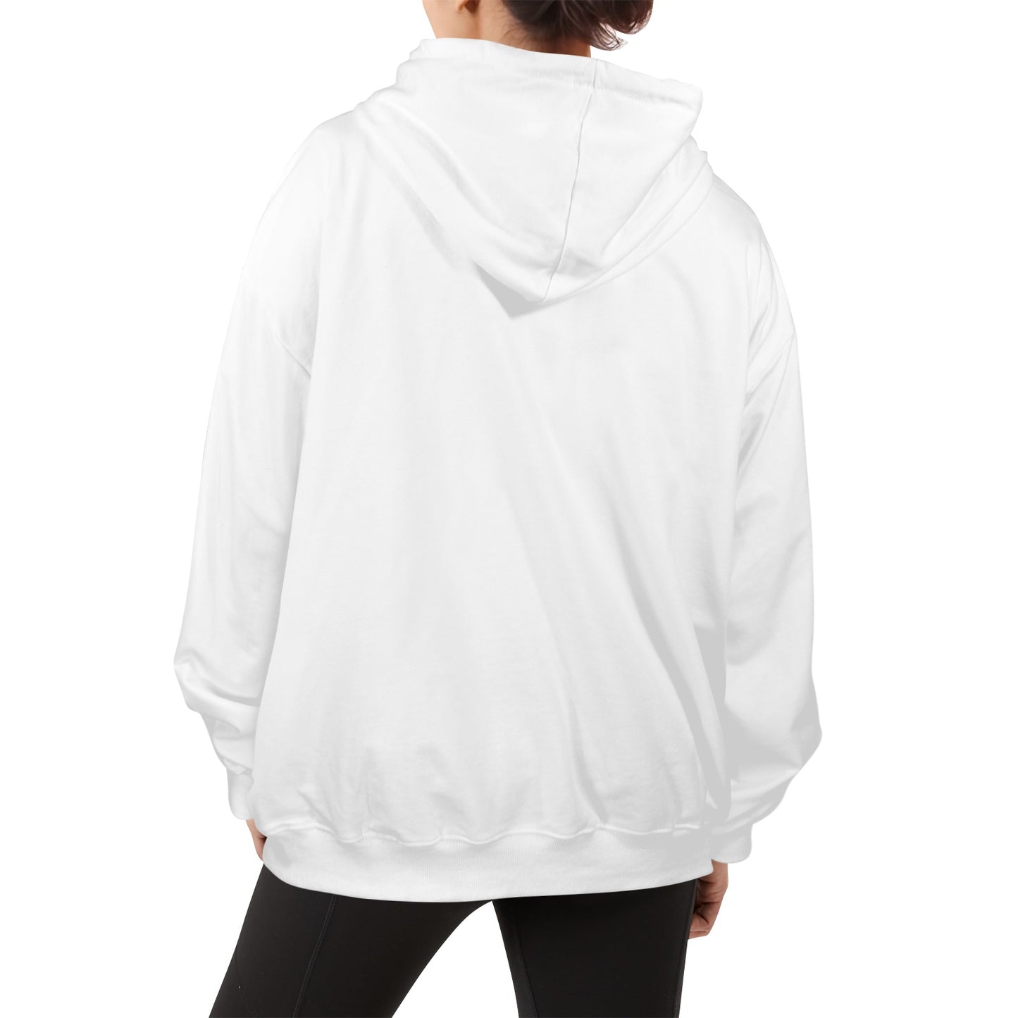 Wake Love Heavy Blend Hooded Sweatshirt white