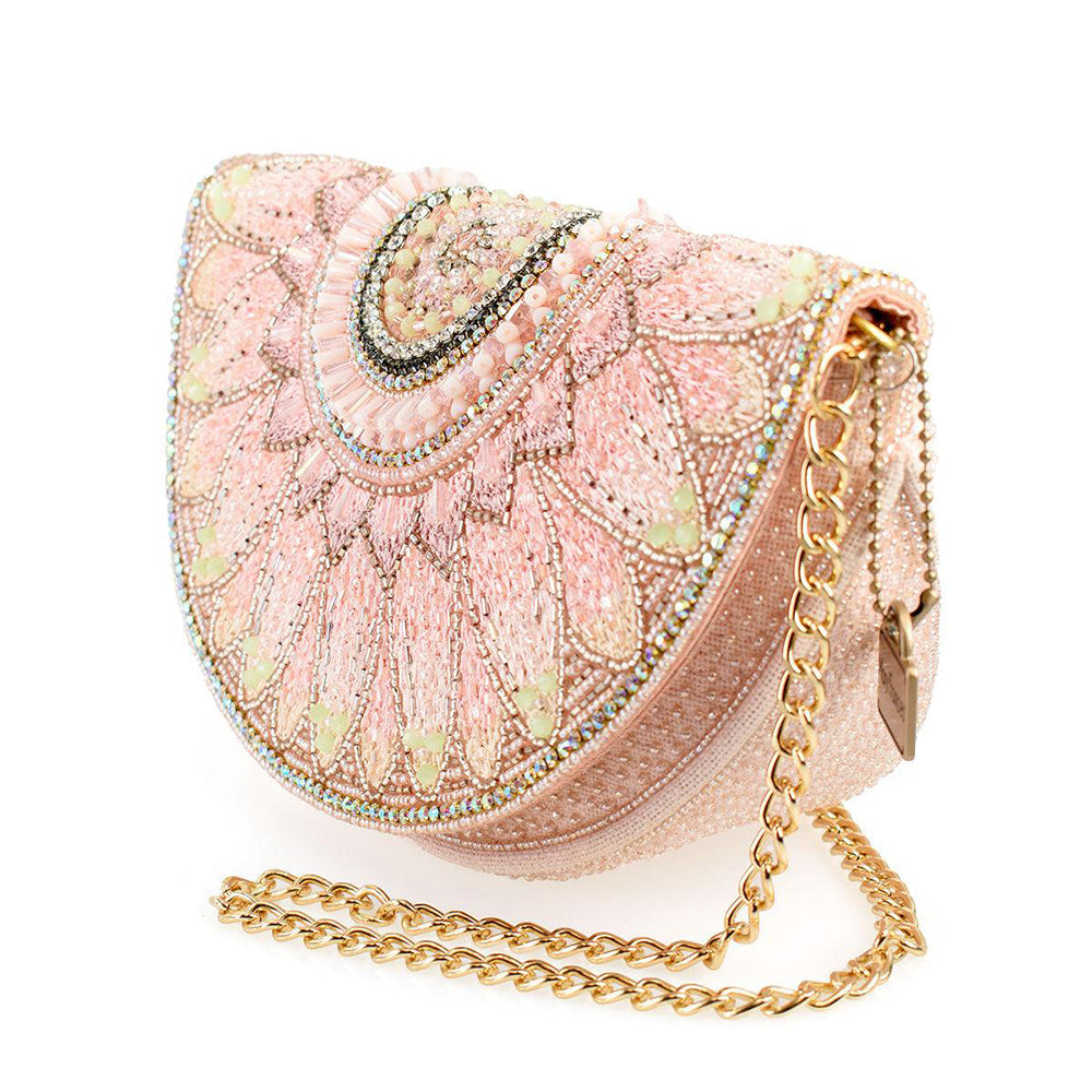 Pink Petals Crossbody Handbag by Mary Frances-3