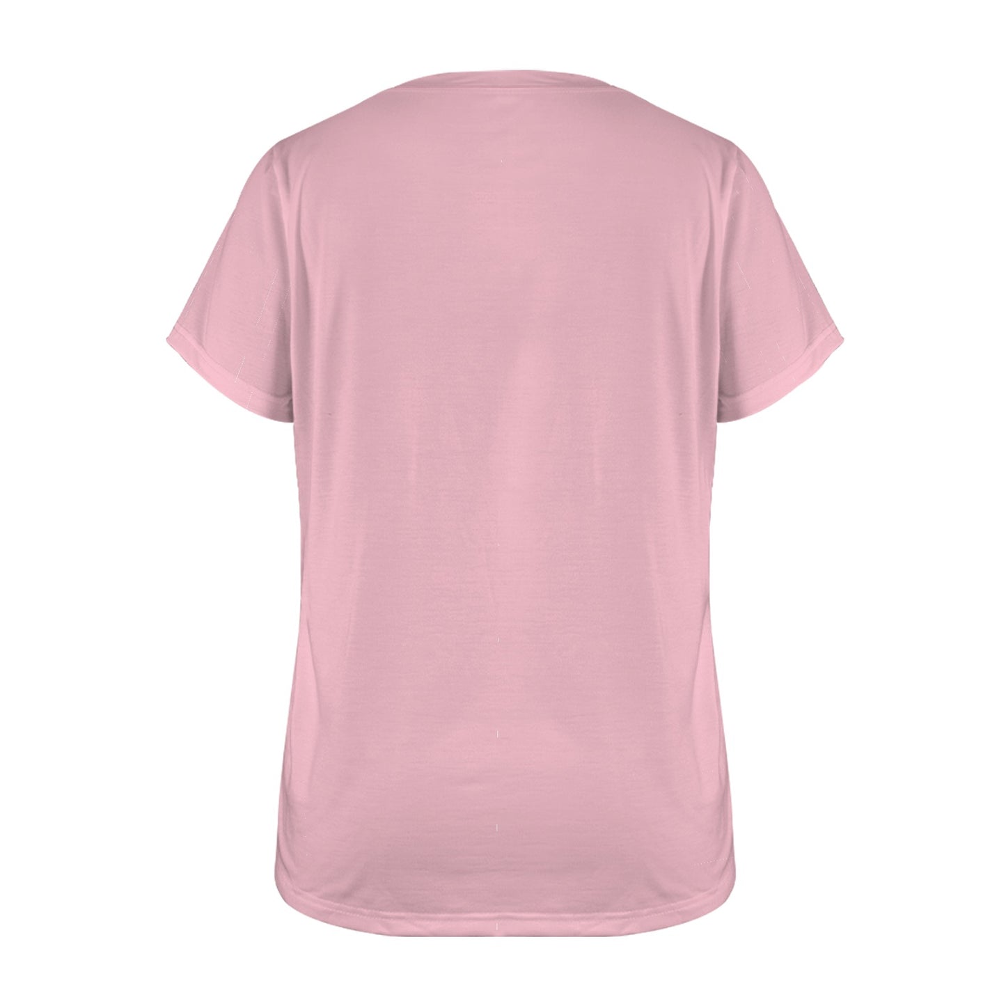 Wake Love Crewneck short sleeve Sleeve T-Shirt pink Buddah