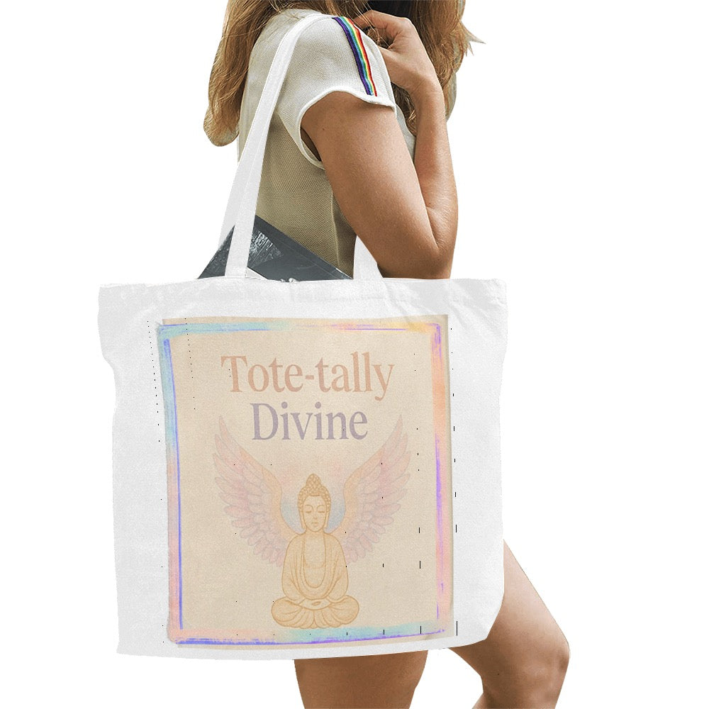 Tote-tally Divine large canvas Tote Bag