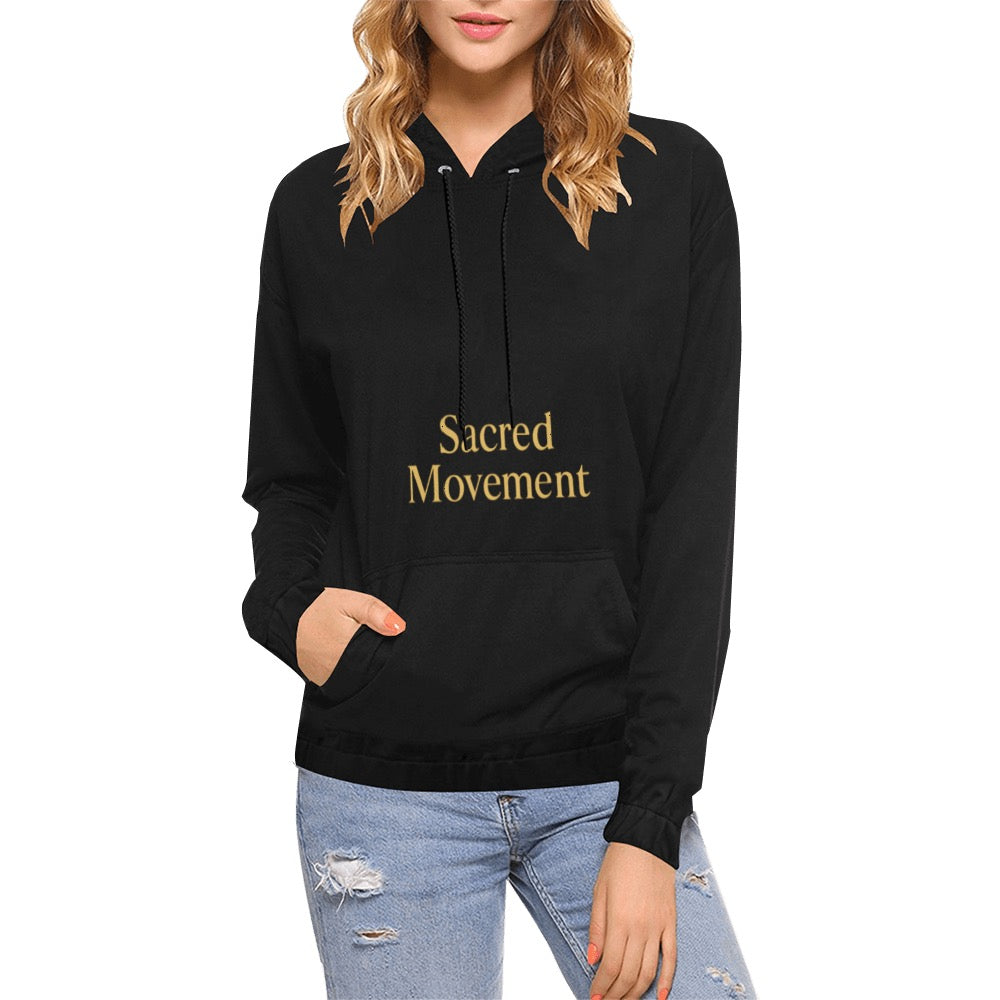 SACRED MOVEMENT HOODIE BLACK
