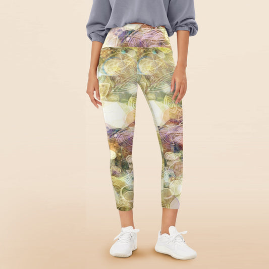 WAKE LOVE MAGICAL LEGGINGS WAKE LOVE Women's High Waist Pockets Yoga Leggings