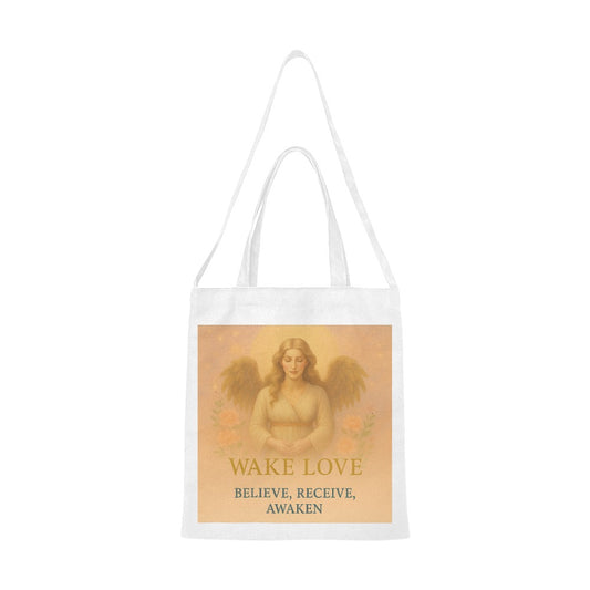 Wake Love Angel Tote Bag medium Canvas