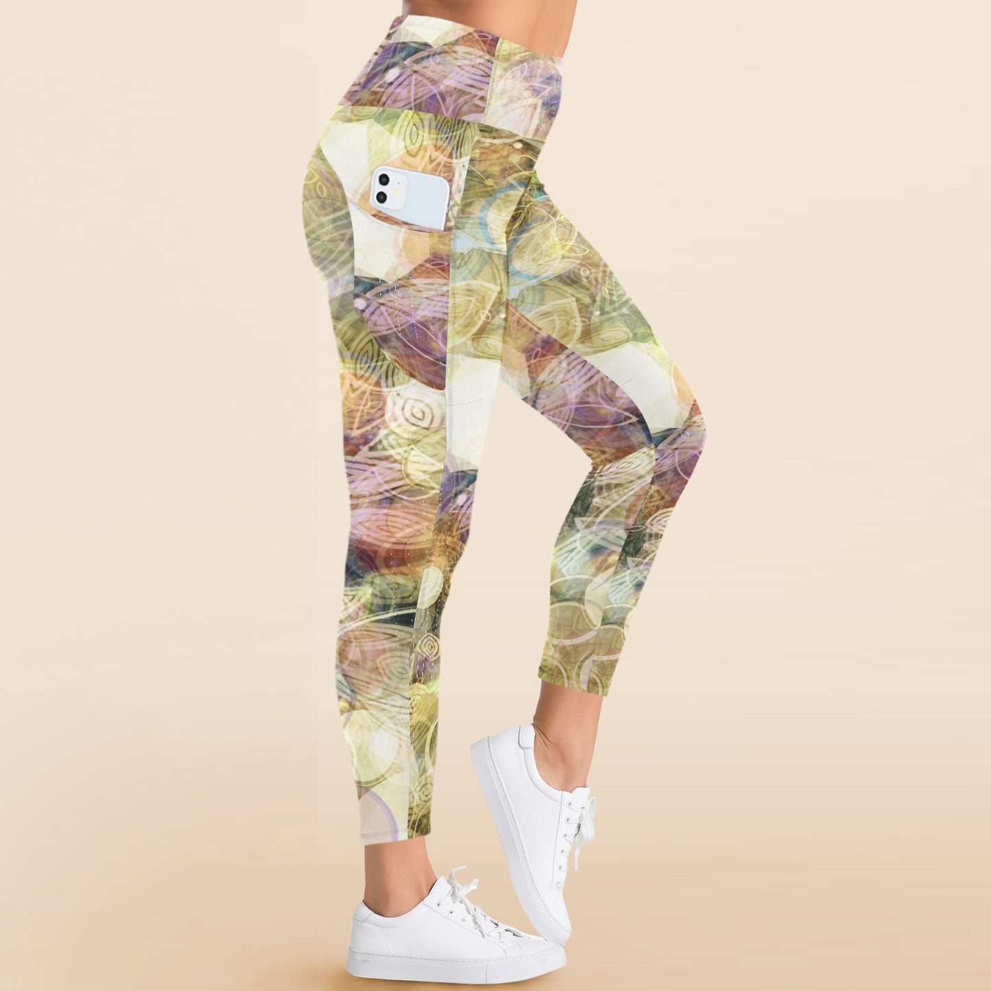 WAKE LOVE MAGICAL LEGGINGS WAKE LOVE Women's High Waist Pockets Yoga Leggings