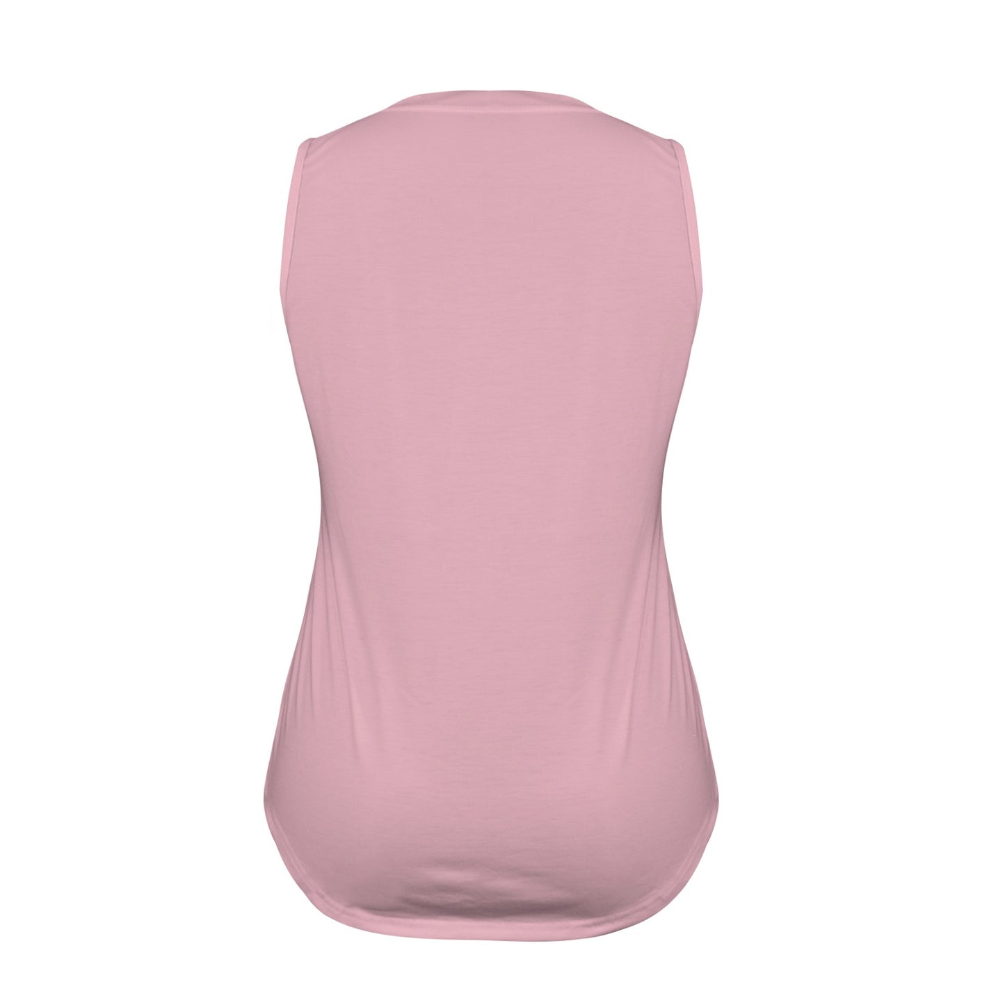 Wake love v line tank top Pink