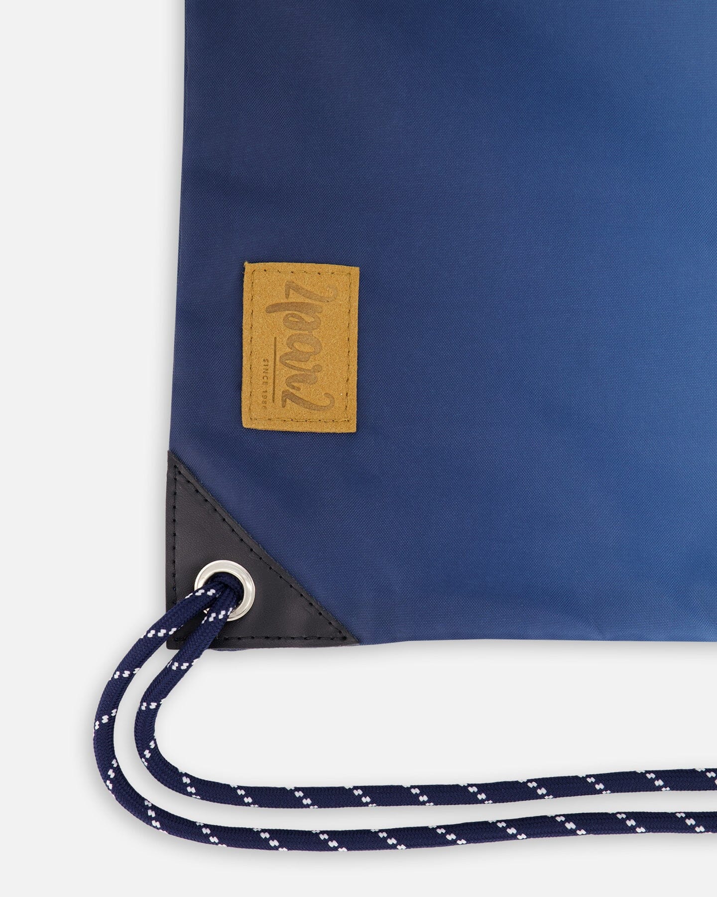 Drawstring Bag Blue And Beige Gradient-2