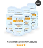 Turmeric Curcumin Capsules 13000mg 4pk