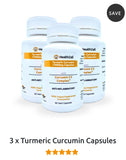 Turmeric Curcumin Capsules 13000mg 3pkt