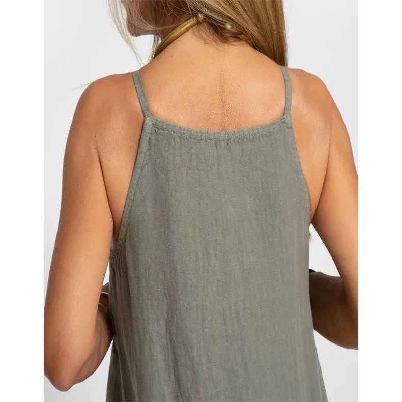 White Casual Boho Maxi Dress Spaghetti Strap
