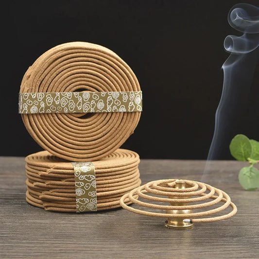 48pcs/Box Natural Coil Incense Aromatherapy Fragrance