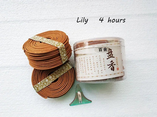 48pcs/Box Natural Coil Incense Aromatherapy Fragrance