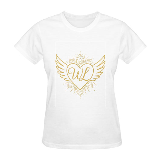 Wake Love Heart Logo T-shirt white